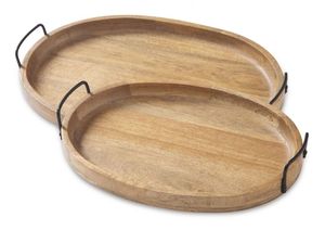 Plateau de vanité, plateau de salle de bain, plateau organisateur de cuisine, planche à servir, planche à servir en bois, plateau à fromage, plateau à charcuterie, plateau à snacks - Product Image 4