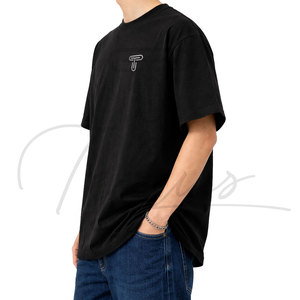 Camisetas Extra Grandes para Hombre, Diseño Moderno, 100% Algodón, Transpirables, de Secado Rápido, Color Personalizado, Tela de Felpa - Product Image 3