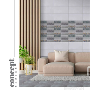 กระเบื้องบุผนังเซรามิกแบบมันเงาขนาด 300x600 มม. ลายดอกไม้ตกแต่ง สำหรับห้องน้ำ ห้องครัว กระเบื้องตกแต่งภายในสไตล์โมเดิร์น - Product Image 1
