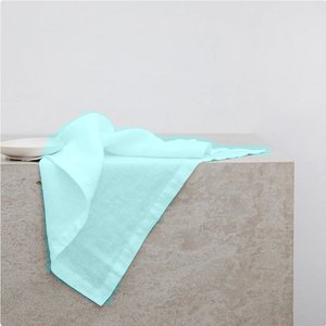 Serviettes carrées en coton bio, style bohème, faites à la main, teintes unies, tailles personnalisables, réutilisables, lavables en machine, vente en gros - Product Image 5