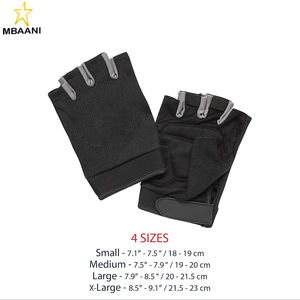Guantes Clásicos sin Dedos, Ligeros, para Fitness y Levantamiento de Pesas, para Entrenamiento - Product Image 4
