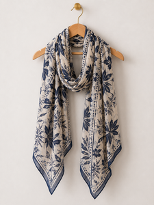 Tela de chifón de seda con estampado digital personalizado para bufandas, para marcas de moda, boutiques, suministro al por mayor, mercado de exportación UE - Product Image 1