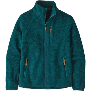 Chaqueta de forro polar para hombre con cremallera completa, color verde oscuro, estilo casual para otoño, corte regular, chaqueta de poliéster, cuello alto, ropa exterior para hombre. - Product Image 1