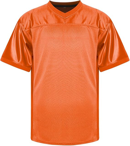 Top Selling 100% Polyester Breathable Mesh Retro American Football Jersey Quick Dry Short Sleeve for Adult Men - Product Image 2