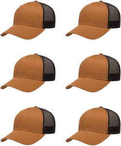 หมวกแก๊ปทรง Trucker คุณภาพสูง โลโก้สั่งทำได้ รุ่นใหม่ล่าสุด ตาข่ายลายตารางหมากรุก สำหรับผู้ชายและผู้หญิง - Product Image 2