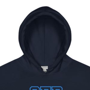 Sudadera con Capucha Unisex Bordada para Mamá, Color Azul Marino, Sudadera con Capucha de Felpa Suave, Estilo Casual para Uso Diario, Estilo Atlético y Cómodo - Product Image 3
