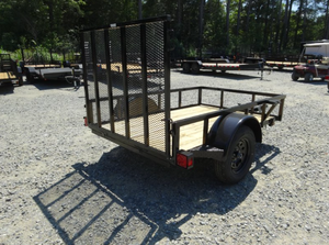 รถพ่วงแบบปิดรุ่นใหม่ปี 2025 ขนาด 5x8 สำหรับงานอเนกประสงค์ รองรับน้ำหนักรวม 3K GVWR มีจำหน่ายแล้ว - Product Image 5