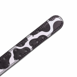 Custom Sublimation Leather Weightlifting Belt Buckle Closure Non-Slip for Powerlifting Squat Deadlift Body Building-Wholesale - Product Image 3