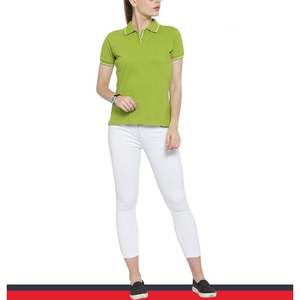 Camiseta Polo para Mujer, Transpirable, con Diseño Personalizado, Cuello y Estampado Personalizado, Ropa Casual - Product Image 3