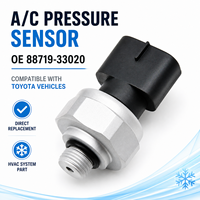 Capteur de pression de réfrigérant A/C 88719-33020, interrupteur de pression de climatisation compatible avec les véhicules Toyota, pièce de rechange