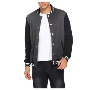 Latest Products 2025 Spliced Street wear <b>Men's</b> Baseball <b>Jacket</b> Designer Clothes <b>Men</b> Young Boys Street style Varsity <b>Jacket</b> - Product Image 1