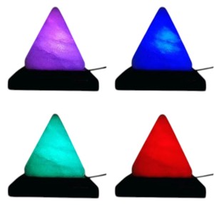 Top Colors <b>LED</b> <b>Light</b> with USB Real Touch Carved Eco-friendly Pyramid Salt Lamp Office Table Lamp-Sian Enterprises - Product Image 2