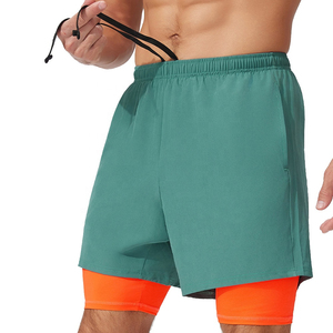 Shorts de sport personnalisés en gros pour hommes, séchage rapide, respirants, décontractés, design moderne, fournisseur - Product Image 4