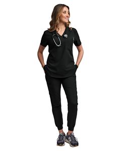 Medical Scrub Suit Uniform Hospital Nursing <b>Set</b> Custom Logo Wholesale <b>Doctor</b> Scrub Shaghaf Sports Wear Impex Sc2 100% Polyester - Product Image 5