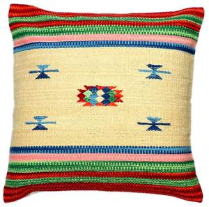 Housse de coussin carrée en coton tissé à la main, motif floral, fermeture éclair, design moderne, lavable, anti-plis, pour usage domestique et hospitalier - Product Image 4