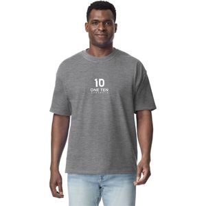 เสื้อยืดผู้ชายสีเทา รุ่นแม็กซ์เวท ผ้าคอตตอนพรีเมียมเนื้อหนา ทรงโอเวอร์ไซส์ คอกลม แขนสั้น สำหรับสตรีทแวร์ - Product Image 2