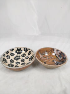 Eco-Friendly Premium Mango Wood <b>Enameled</b> Printed <b>Bowls</b> Decorative Dough Dinner <b>Bowls</b> from India for sale in bulk - Product Image 6