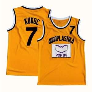 Camiseta de Baloncesto Personalizada con Logotipo Bordado, Ecológica, de Secado Rápido, Transpirable, de Poliéster, Lavable a Máquina - Product Image 1
