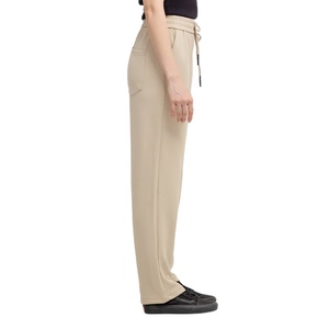Alta calidad logotipo personalizado ropa deportiva entrenamiento Fitness 100% algodón polar de talla grande pantalones de chándal Jogger para mujer - Product Image 3