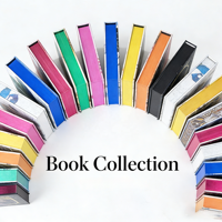 Impresión de Libros de Edición Especial Personalizada con Tapas Duras, Bordes Pintados, Papel Kraft y Funda Protectora de Cartón con Acabado Elegante