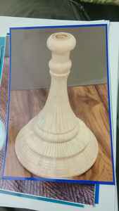 Última Novedad: Jarrón Eléctrico de Mesa Estilo Moderno Rústico con Incrustaciones de Hueso, Diseño Artesanal Personalizado para Sala de Estar, Diwali - Product Image 5