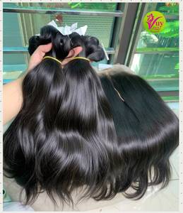 ผมมนุษย์ดิบขายส่งจากเวียดนามและกัมพูชา - สีดำธรรมชาติ ขนาด 18-22 นิ้ว คุณภาพระดับซาลอน - Product Image 4
