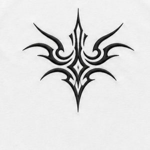 Camiseta sin Mangas Blanca con Diseño Gótico Bordado en Negro, Chaleco Casual de Verano para Mujer, Cuello Redondo, Tops de Moda Personalizados - Product Image 6