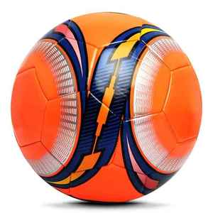 Ballons de football en cuir de haute qualité, en caoutchouc PU, cousus, taille 5, officiels pour les matchs, résistants à l'eau, légers, ballons de sport personnalisés - Product Image 3