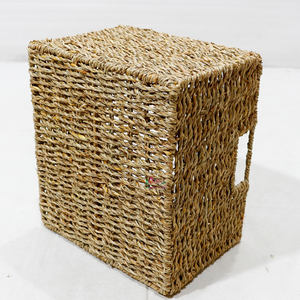 Artex Dong Thap Fábrica de mimbre Seagrass Maceta Cestas Bebé Pañal Caddy Organizador Seagrass Basket - Product Image 5