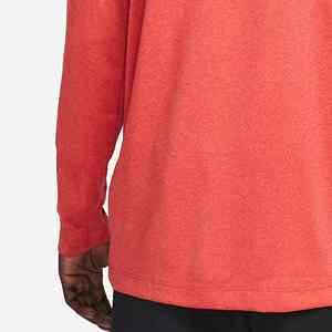 Fabricant sur mesure, logo personnalisé, impression à l'écran, sublimation, broderie, chemise à manches longues à col rond pour homme, coton respirant - Product Image 4