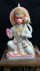 Marble hanuman statue - Product Image 4