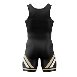 Combinaisons de lutte pour hommes à prix de gros, coupe compressive, tissu durable, équipement de sport pour l'entraînement et la compétition de lutte - Product Image 6