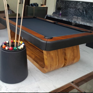 Table de billard de luxe Taka Maka Negroni Top Argmac, design personnalisé, plateau en feutre haute vitesse, synthétique, pour usage intérieur. - Product Image 1