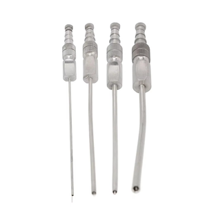 Tubo de Succión Frazier Premium y Cánula Aspiradora de Acero Inoxidable, Instrumentos Quirúrgicos de Precisión Reutilizables para Neurocirugía, ORL y Columna Vertebral - Product Image 6