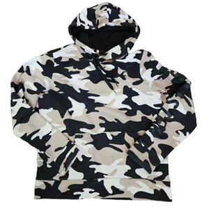<b>Mens</b> Solid Fleece 100% Cotton Oversized Pullover Hoodie Long Sleeve Casual Streetwear <b>Sweatshirt</b> Custom Wholesale Apparel - Product Image 3