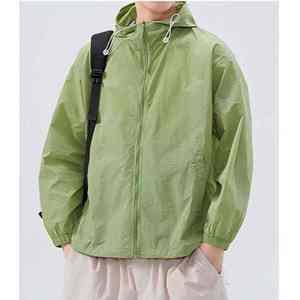 Veste coupe-vent pour homme, veste légère de qualité supérieure à capuche résistante au vent pour les aventures en plein air, la mode décontractée et le quotidien - Product Image 1