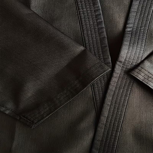 ชุดยูโด BJJ สีดำ ผ้าโพลีเอสเตอร์/คอตตอน ขายดีที่สุด ปรับแต่งได้ ผ้าไม่หด ซับเหงื่อได้ดี ชุดกีฬา - Product Image 5