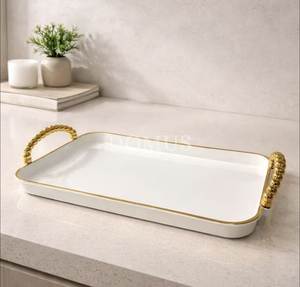 Linea Exports Inc LE-F111677 Bandeja de Hielo y Vajilla Moderna de Metal Antiadherente Ecológica en Stock desde Uttar Pradesh - Product Image 3
