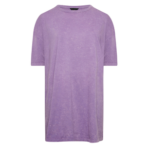 Women's Casual Vintage Acid <b>Wash</b> T-Shirts Summer Heavyweight 100% Cotton High Quality Quick Dry Eco-Friendly Custom Logo - Product Image 5