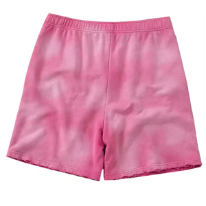 Pantalones Cortos Deportivos de Felpa Francesa OEM, 100% Algodón, Impresión Serigrafiada, Estilo Vintage, Lavado Ácido, para Hombre - Product Image 5