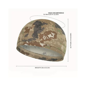 Bonnet absorbant la transpiration pour l'escalade et la randonnée en plein air, bonnet respirant à séchage rapide, chapeau sans visière portable pour les voyages en plein air - Product Image 1