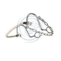 Rope Nose Gag TWISTED WIRE SNAFFLE BIT pour chevaux Instruments vétérinaires en acier inoxydable PAR DADDY D PRO CE ISO13485 Classe I