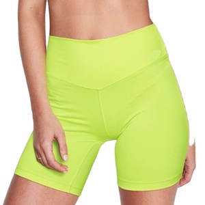 กางเกงขาสั้นออกกำลังกายกลางแจ้งสำหรับผู้ชายและผู้หญิง รุ่นซัมเมอร์ 105 GSM ผ้าไนลอน 100% สไตล์ลำลอง สีพื้น พิมพ์โลโก้ เอวยางยืด ไซส์พลัส - Product Image 1