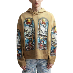 Sudadera Casual Personalizada para Hombre, con Etiqueta Privada, Diseño con Estampado Frontal, Felpa de Algodón Suave, Ecológica, de Secado Rápido, Cómoda para Uso Diario en Invierno - Product Image 4