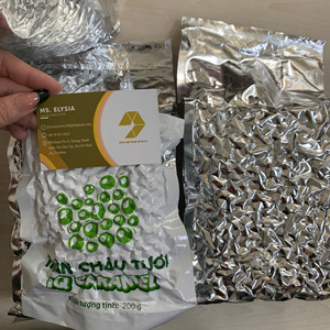 Tapioca Pearl Cassava Starch Dark Boba Pearls Beverage Topping Dessert Material Bulk Sales Vietnam Factory - Product Image 1