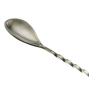 Cuchara de acero inoxidable con mango largo, juego de 2 tenedores para cócteles, café, té, postres, aperitivos y para servir bebidas en el hogar o bar - Product Image 2