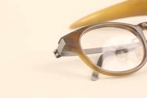 <b>Eyeglasses</b> Buffalo Horn <b>Frame</b> for Glasses <b>Frame</b> 100% Natural Buffalo/Ox Horn Color Full & Black Glasses - Product Image 4