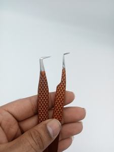 แหนบต่อขนตา MY-2585 ปลายเรียบ สแตนเลสสตีล เครื่องมือความแม่นยำสูง MW-479 ขนาด 10 มม. สำหรับต่อขนตา บรรจุในกล่องสีม่วง - Product Image 3