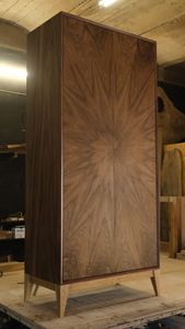 Meuble de salon moderne en bois massif pour salle à manger et hôtel, rangement écologique avec tiroirs et grande capacité - Product Image 2