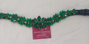 La más alta calidad de cuero de caballo Brow Band Decorativo Bling Crystal Mayorista Fabricante - Product Image 3